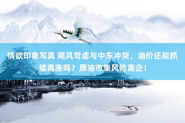 情欲印象写真 飓风苛虐与中东冲突，油价还能抓续高涨吗？原油市集风险高企！